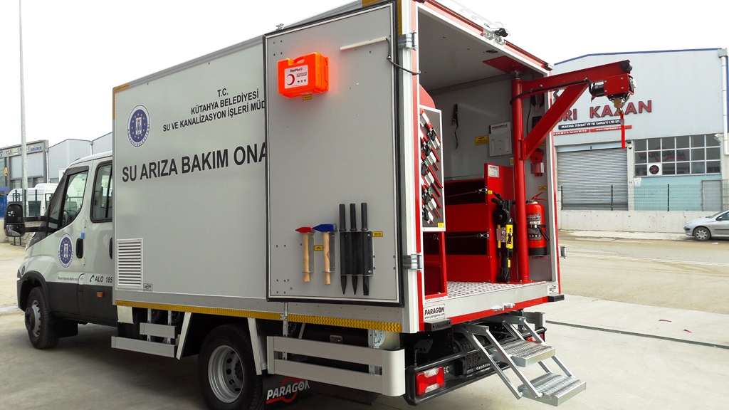 water line repai,r truck 12