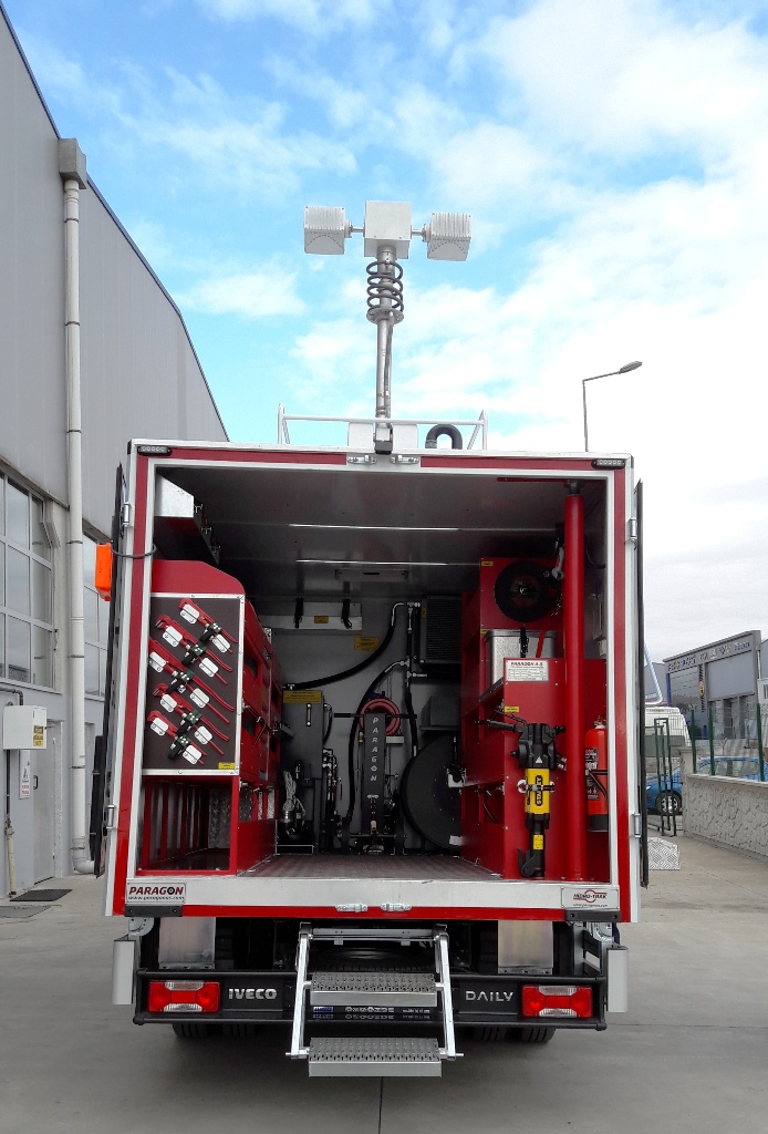 water line repai,r truck 16