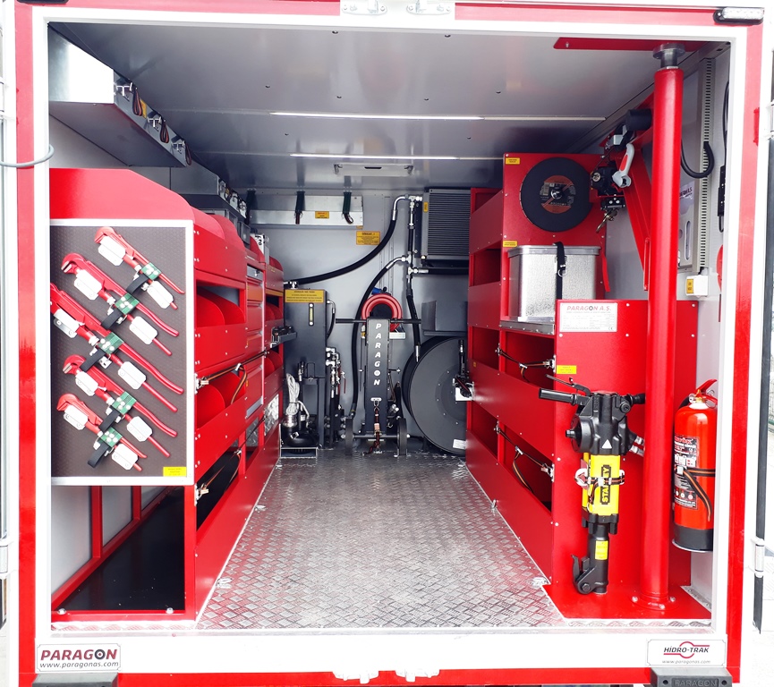 water line repai,r truck 18